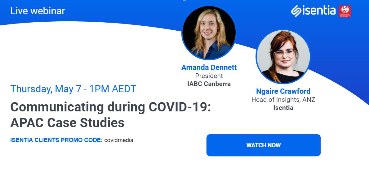 Communicating during COVID-19 APAC Case studies Communicating during COVID-19 APAC case studies