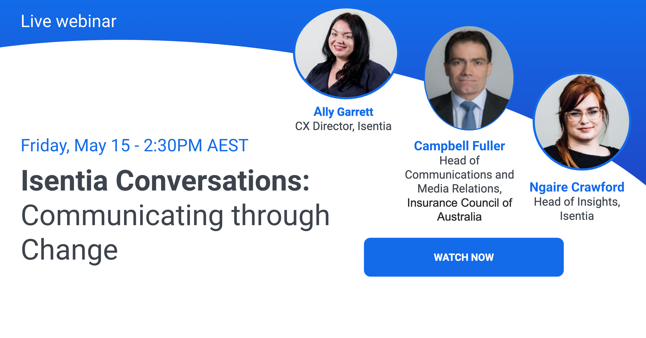 Isentia Conversations with Campbell Fuller at Insurance Council of Australia Isentia Conversations Campbell Fuller