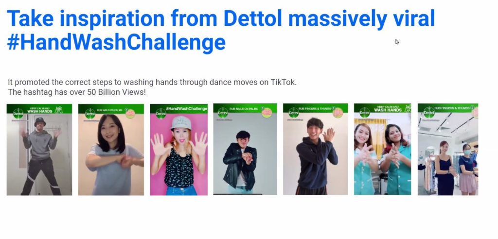 TikTok handwash challenge
