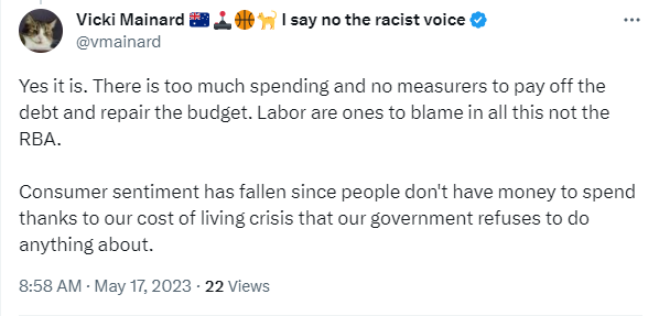 online sentiment about the cost of living